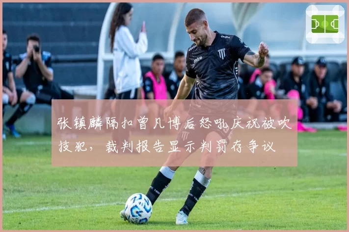 张镇麟隔扣曾凡博后怒吼庆祝被吹技犯，裁判报告显示判罚存争议